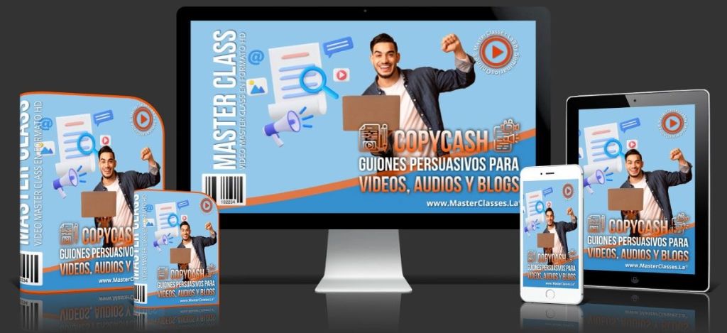 COPYCASH: Guiones Persuasivos para Videos, Audios y Blogs