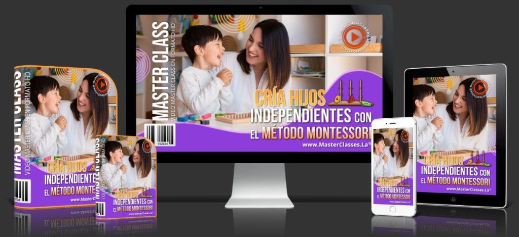 Cría Hijos Independientes con el Método Montessori