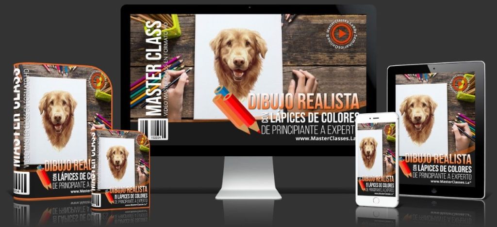 Dibujo Realista con Lápices de Colores de Principiante a Experto