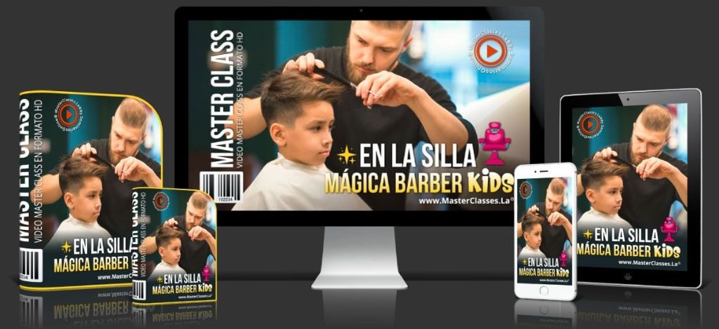 En la Silla Mágica Barber Kids