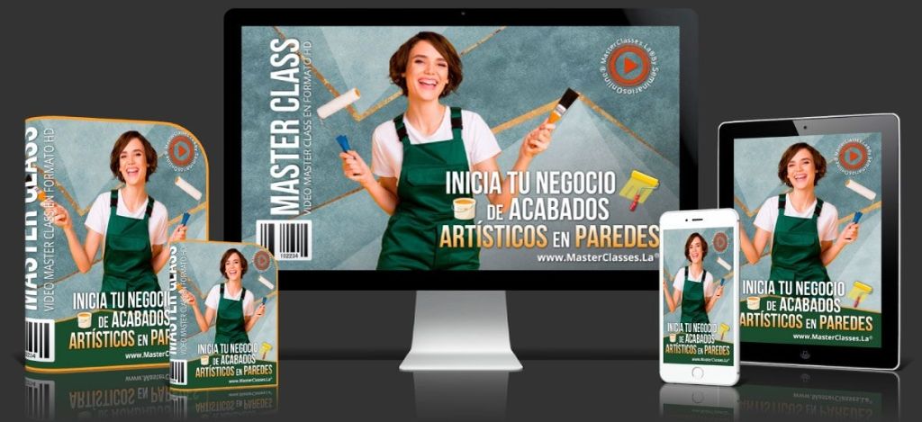 Inicia tu Negocio de Acabados Artísticos en Paredes