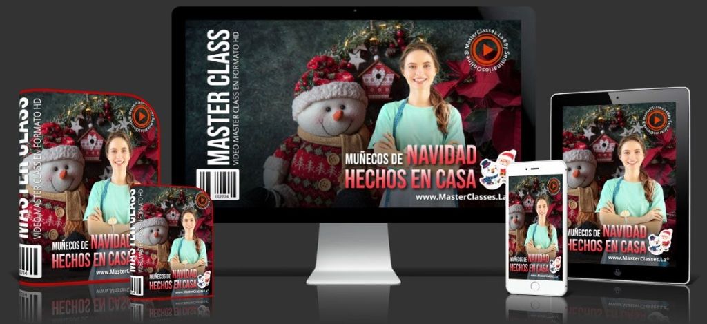 Muñecos de navidad hechos en casa