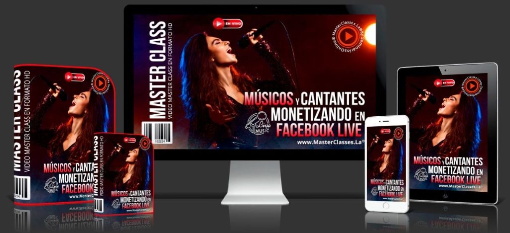 Músicos y Cantantes Monetizando en Facebook Live