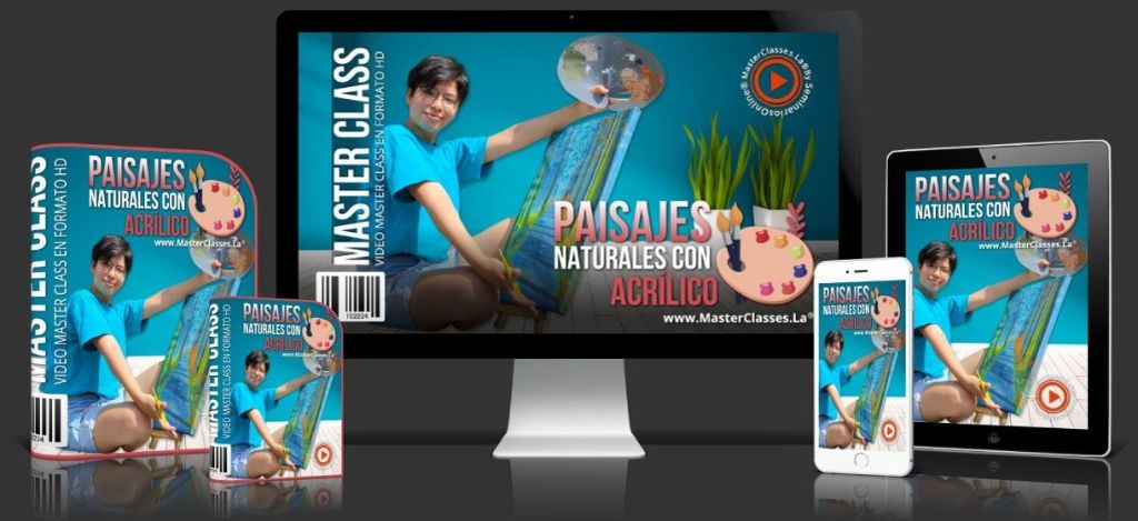 Paisajes Naturales con Acrílico